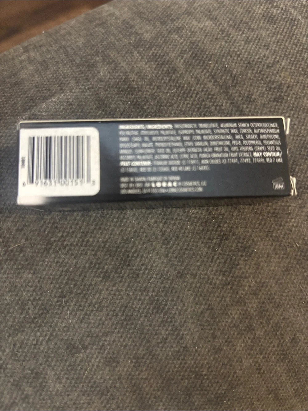 Lorac Alter Ego Lipstick in Snow Bunny Satin color - new in box